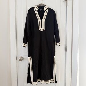 Karen Kane The St Tropez Midi Black Sleeveless Dress Med NWT $178